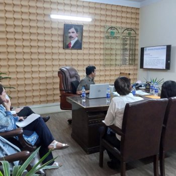 ICMPD Field Office and HQ visit to MRC Peshawar